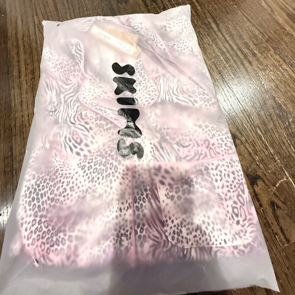 Pink Animal Print long sleeve pants sleep set new  in  Packaging